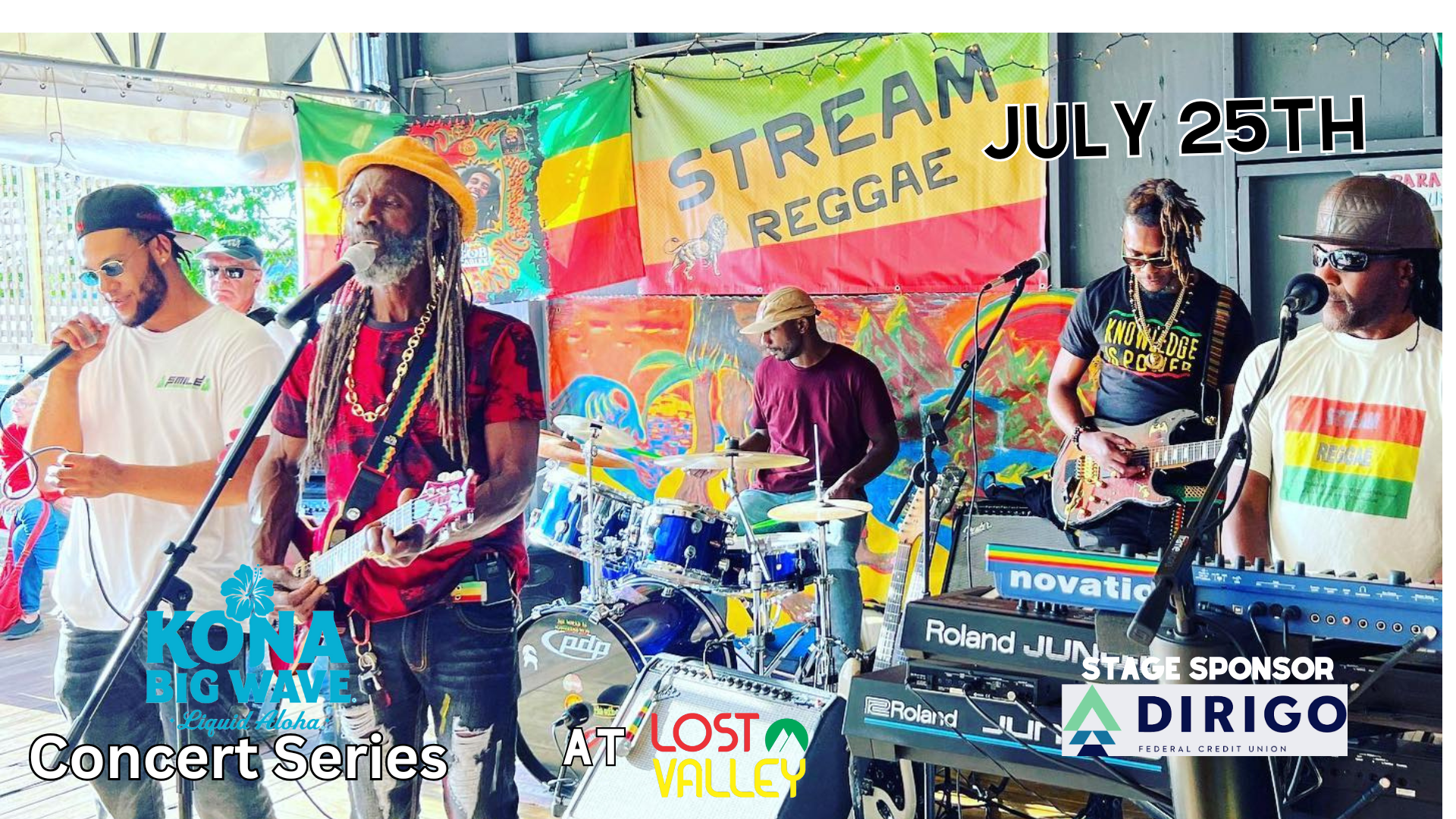 Stream Reggae -Kona Brewing Summer Concert Series - Lost Valley